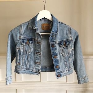 Levi's Girls Medium Wash Denim Trucker Jacket